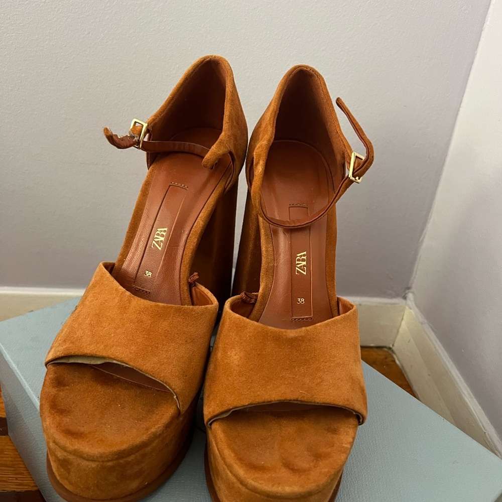 Zara platform heels